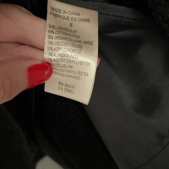 Theory Shimmer Pencil Skirt - Picture 3 of 5